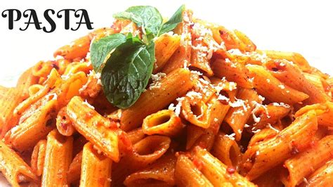 Pasta In Red Sauce Easy To Make Italian Style Pasta With