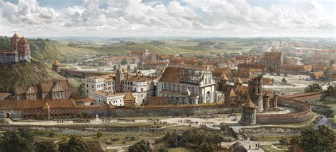 Medieval Vilnius Lithuania By Vilius Petrauskas Rpapertowns