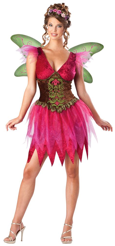 Ladies Womens Forest Fairy Fancy Dress Costume Pixie Nymph Outfit Free