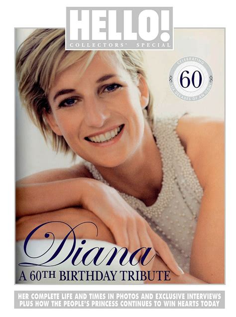 Hello Special Collectors Edition Princess Diana 60th Birthday Tribu
