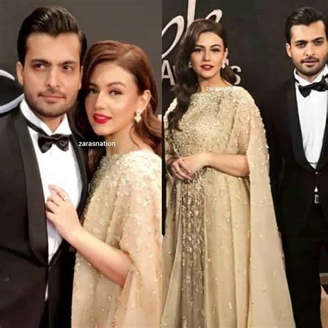 Zara Noor Abbas And Asad Siddique At Lux Style Awards 2019 Reviewitpk