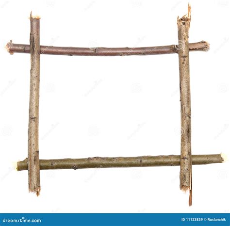 Twig Frame Stock Image Image Of Simplicity Line East 11123839