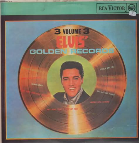 Elvis Presley Elvis Golden Records Volume 3 Vinyl Records Lp Cd On