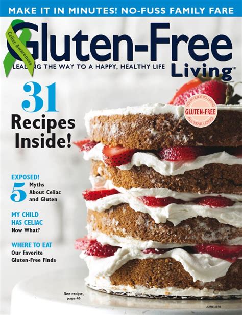 Gluten Free Living Magazine Subscription Nutritious Breakfast Recipes