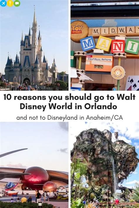 10 Reasons You Should Go To Walt Disney World In Orlando And Not To