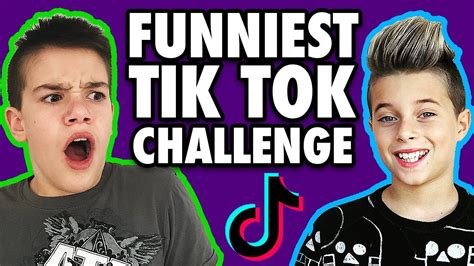 Gavin Vs Ethan Funniest Tik Tok Challenge Youtube