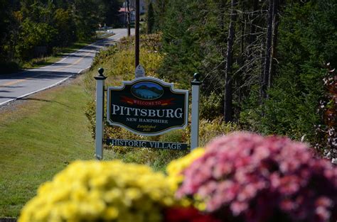 Downtown Pittsburg New Hampshire The Largest Township In The