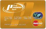 First Premier Secured Credit Card Pictures