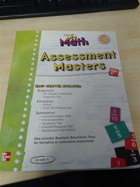 My Math Assessment Masters Grade 4 9780021162109 Books