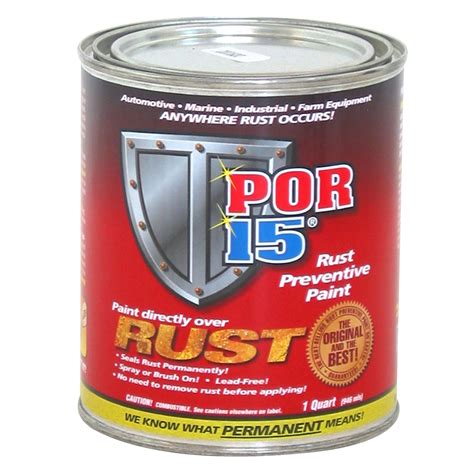 Por15 Carvanvehicle Metal Rust Preventiveprevention Paint 946ml Ebay