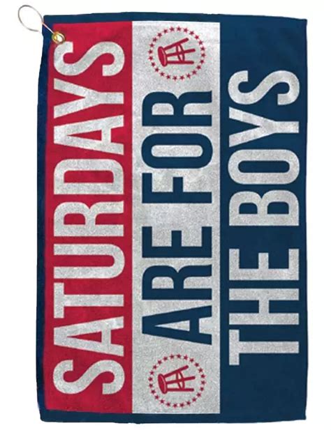Barstool Sports Saturdays Are For The Boys Golf Towel Golf Galaxy