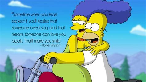 I Know Two People Love Me Homer Simpson Homer And Marge The Simpsons