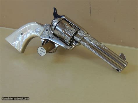 Colt Factory Engraved Cutaway Single Action Army 45lc Revolver In Box