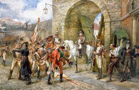 Napoléon Arrive En Espagne Robert Alexander Hillingford Napoleon