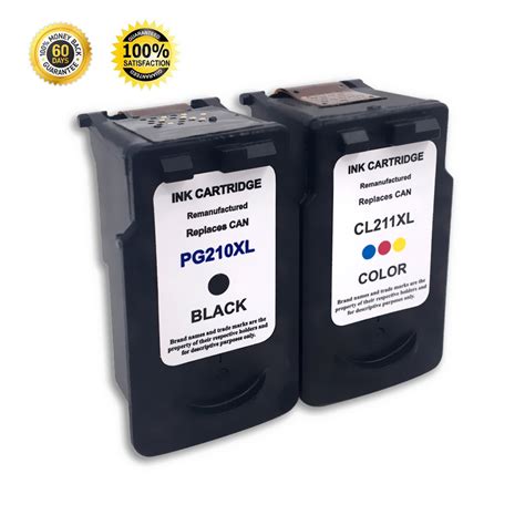 (reset) button for at least canon recommends to use new genuine canon cartridges in order to obtain optimum qualities. 2 Pack Pg-210xl Cl-211xl Ink Cartridge For Canon Pixma ...