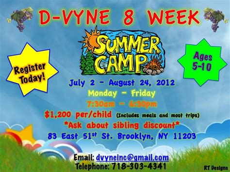 D Vyne Summer Camp
