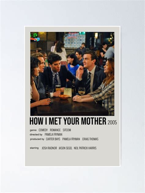 Himym Movie Poster 01 Poster For Sale By Jennamcmahon Redbubble