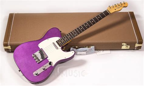 Fender Ltd Custom Built 1960 Telecaster Journeyman Relic Purple Metallic