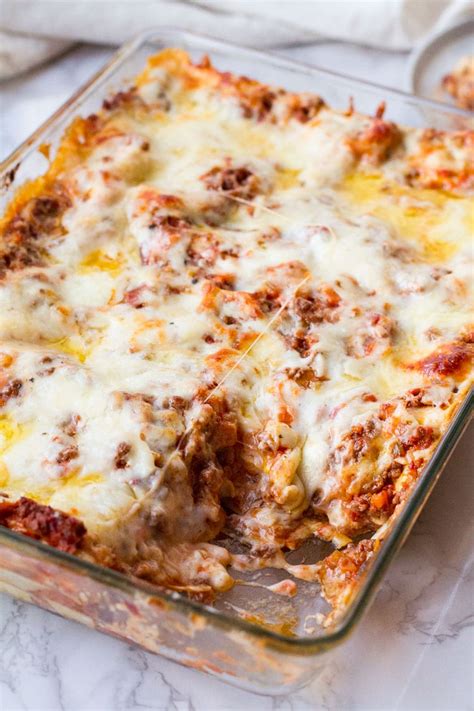Easy Homemade Lasagna With Béchamel Sauce Ginger With Spice