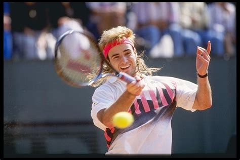 Andre Agassi Of The Usa Photograph By Getty Images Fine Art America
