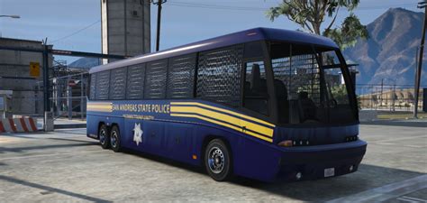 Sasp Prison Transportation Bus Gta5