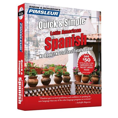 Pimsleur Spanish Quick And Simple Course Level 1 Lessons 1 8 Audiobook