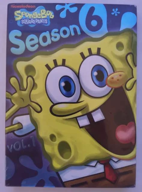 Spongebob Squarepants Season 6 Vol 1 Dvd 2009 2 Disc Set 2074