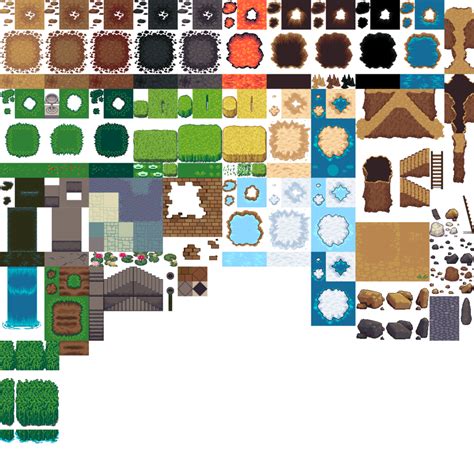 Download Tiled Tileset Clipart Tile Based Video Game Tiled