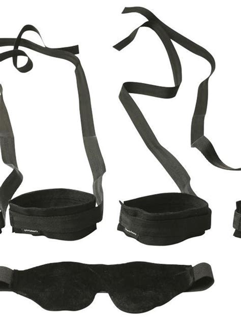 Sex And Mischief Our First Bondage Kit Black