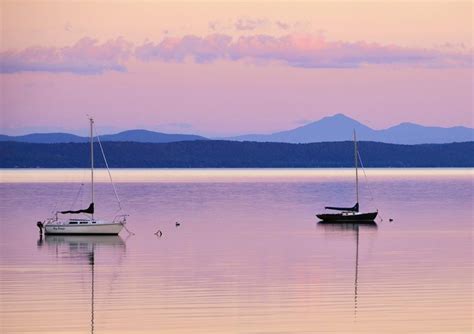 Lake Champlain Is Loaded With Pleasures On Both Sides And In The Middle