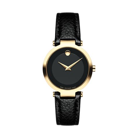 However, the came to the this watch is quite a deviation from the modern and striking designs that we are used to in the. Movado | Movado Modern Classic gold watch with black dial ...
