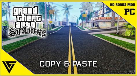 How To Install Hd Roads Mod In Gta San Andreas Youtube