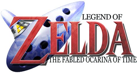 The Legend Of Zelda Ocarina Of Time Logo Png Image Png Mart