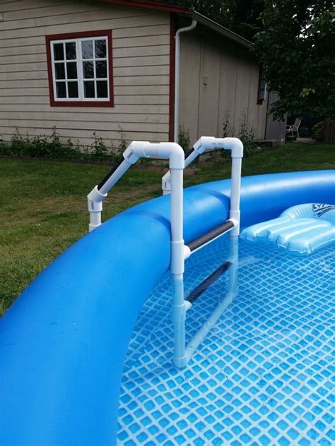 Cheap Diy Pool Steps 20170618114845 Above Ground Pool Landscaping
