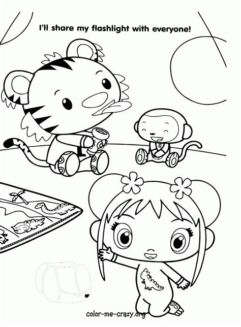 see all coloring pages categories. Ni Hao Kai Lan Printable Coloring Pages - Coloring Home