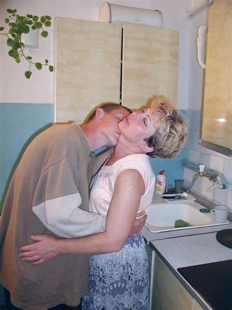 Hot Granny Rowena Strips Off A Young Man And Makes Him