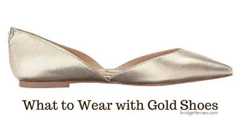What To Wear With Gold Shoes Bridgette Raes Style Expert