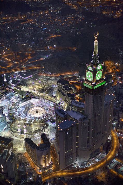 Makkah Clock Tower Biggest Clock In The World Special Structure