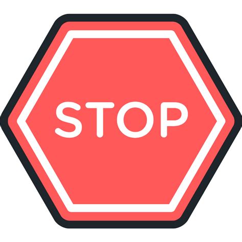 Stop Sign Vector Svg Icon Svg Repo Free Svg Icons
