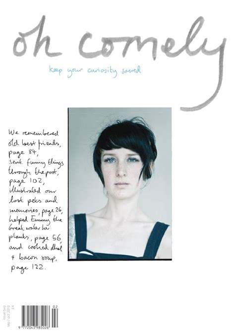 Oh Comely Magazine Issue 2 By Oh Comely Magazine Issuu
