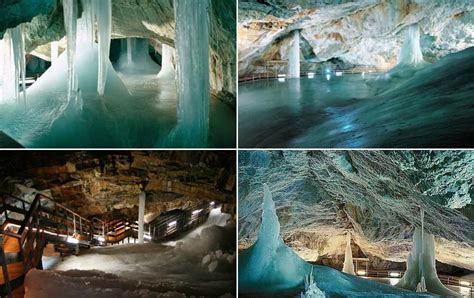 Unbelievable Ice Caves In The World News Zee News
