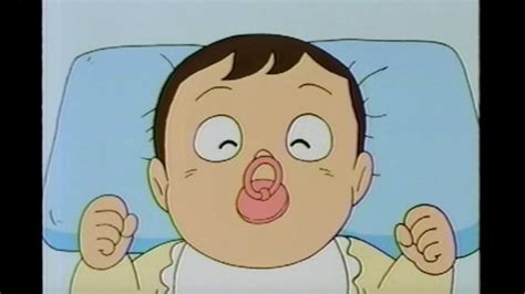 Baby Pees On Nobitas Face Doraemon 1979 Anime Clip Youtube