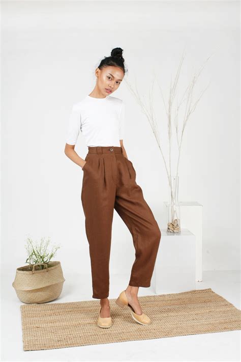 Brown Work Pants Outfit Chic Business Casual Outfits For Women Pants