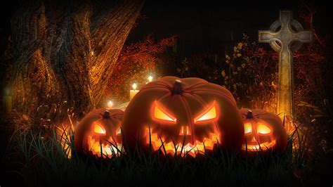 Halloween Pumpkin Backgrounds Pixelstalk Net
