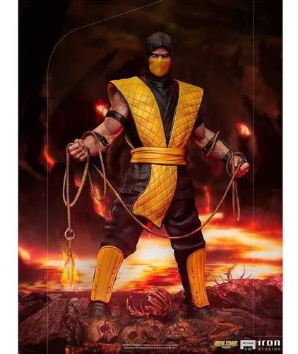 Mortal Kombat Klassic Scorpion Art Scale Limited Edition 1 1 En Venta
