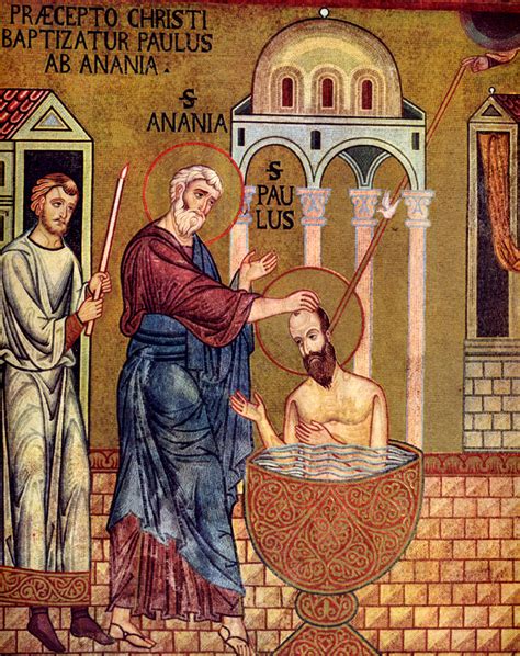 Ananias Restores Sauls Sight Art And The Lectionary