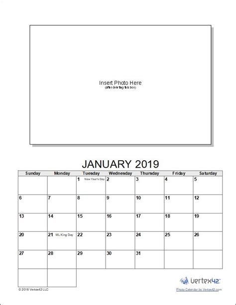 Download The Photo Calendar Template From Photo Calendar