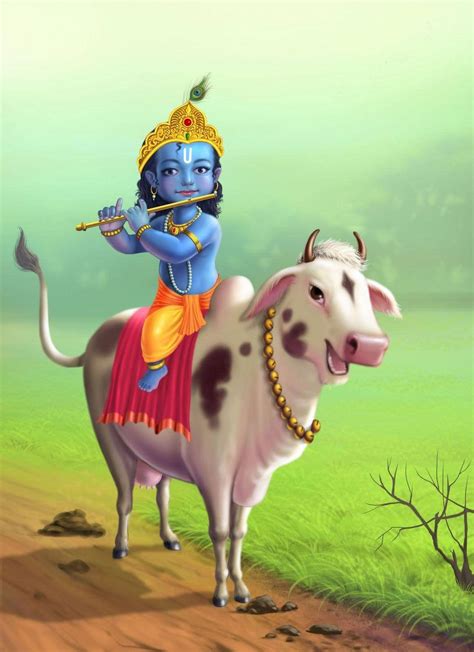 100 Little Krishna Wallpapers