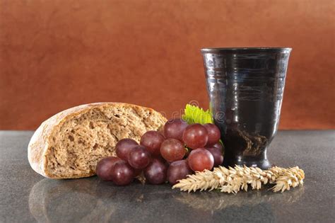 Bread And Wine Stock Photo Image Of Ceremonial Communion 40688746
