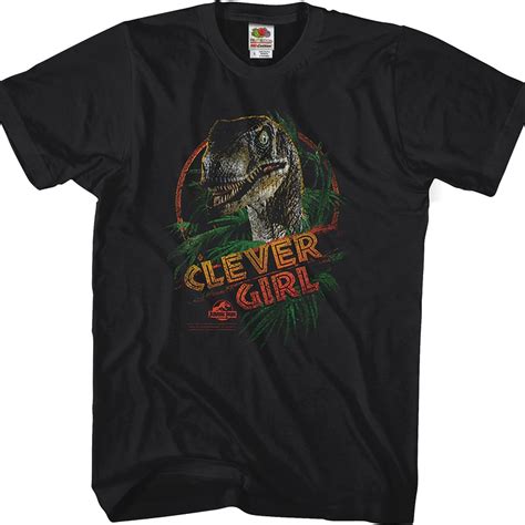 Clever Girl Jurassic Park Shirt Official Merch 90s3003 90s Outfits